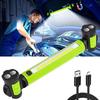 Super Bright LED Work Light Rechargeable Portable Magnetic Work Inspection Lamp Rotating Magnetic Base Durable