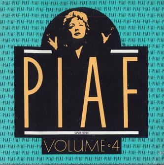 

CD EDITH PIAF - Edith Piaf Volume 4 CP285794 EMI Japan Classical Used
