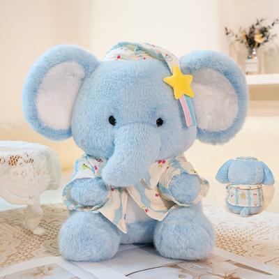 Soothing Elephant Doll Sleeping Pillow Doll Baby Elephant Bed Children Birthday Gift Girl Plush Doll