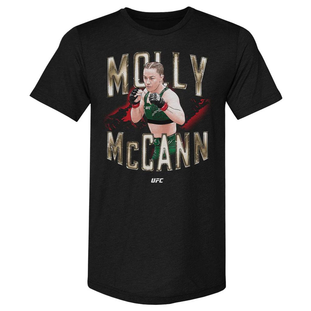 2026 Summer UFC Molly McCann Fighting Graphic Tshirt Women Sports Cotton Short Sleeve Loose Leisure Fitness Shirt Unisex