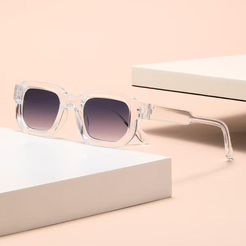 Luxurious Rectangle Sunglasses Women Men Fashion Brand Designer Casual Sun Glasses Female Male UV400 Outdoor Eyewear