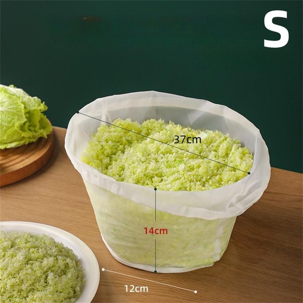 

Многоразовый кухонный инструмент Мешочек из марли Сито для продуктов Нейлоновый фильтр-мешок 37x12x14cm