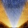 Gipskraut-Stil Solar-Lichterkette mit blinkenden Sternen für Weihnachts- und Hochzeitsdekoration