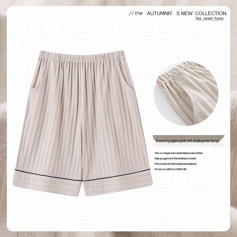 

Мужские легкие шорты для сна из искусственного хлопка L (50-65 kg)