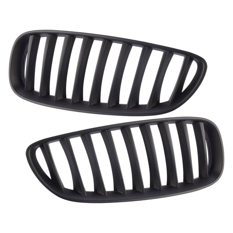 51137181547 51137181548 1 Pair Matte Black Front Center Bumper Grill Kidney Grille ABS fit for BMW E89 Z4 Convertible 2009-2016