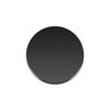 Black Magnetic Iron Sheet with Adhesive Backing for Phone Holders - Round & Rectangular Options