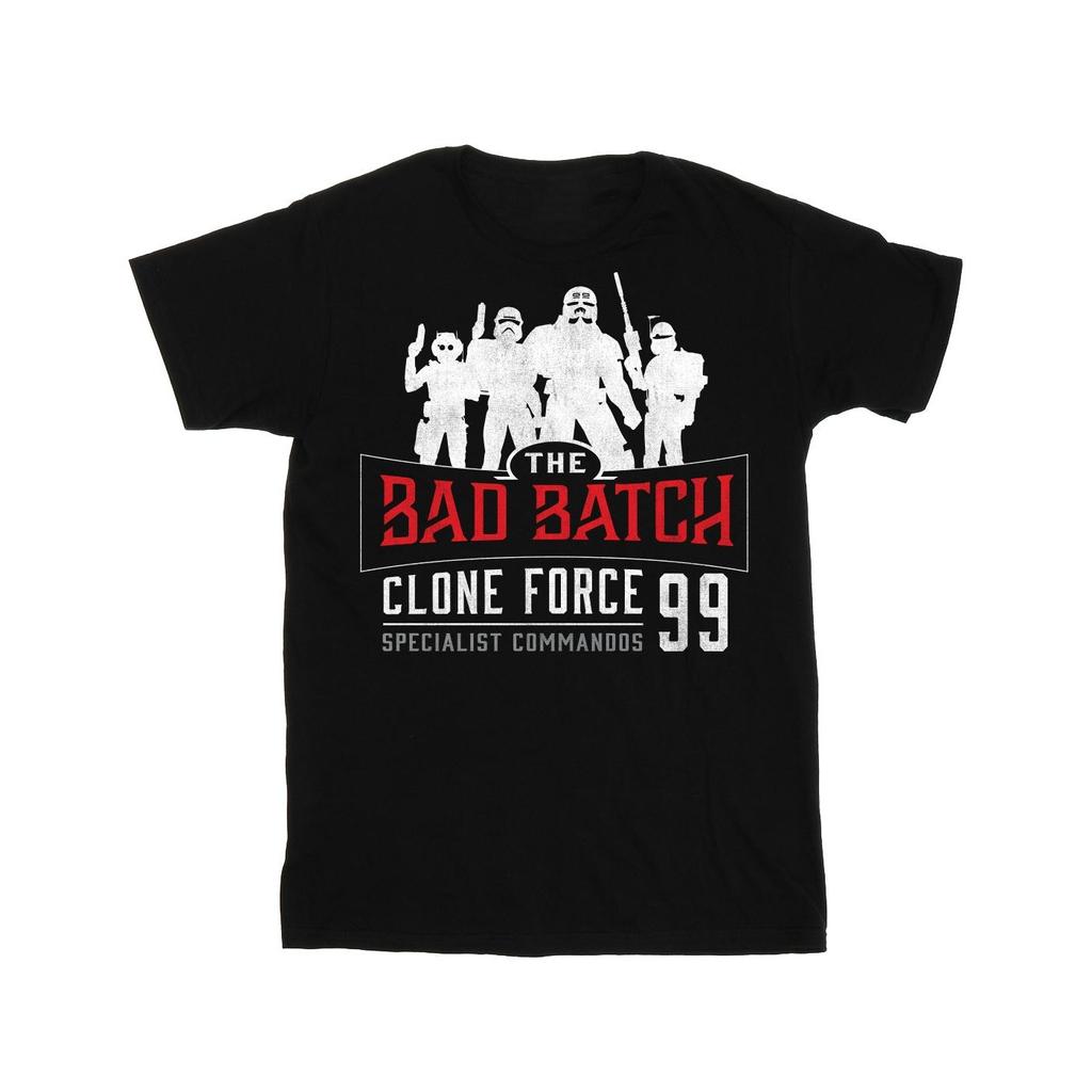 Star Wars Mens The Bad Batch Clone Force 99 T-Shirt