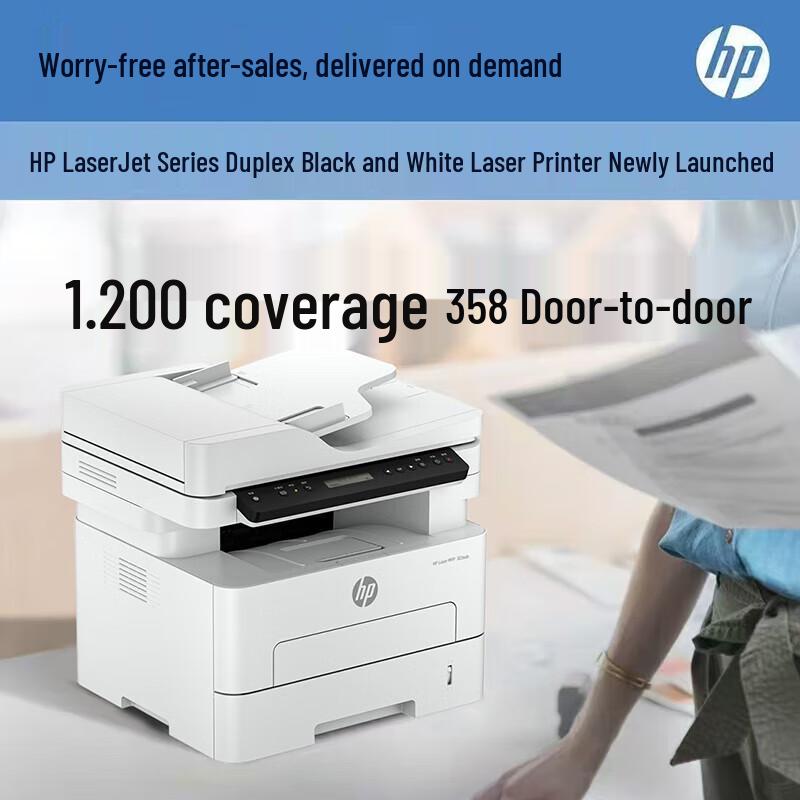 HP Laser MFP 323sdn Black & White Duplex Printer CN plug (adapter included)