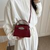 New Fashion Korean Bag, Small Fresh Texture, Shoulder Bag, Niche Simple Commuting, Shopping, Small Square Bag Girl