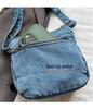 Retro Minimalistische Mehrfachtaschen Bestickte Denim Umhängetasche (2025)