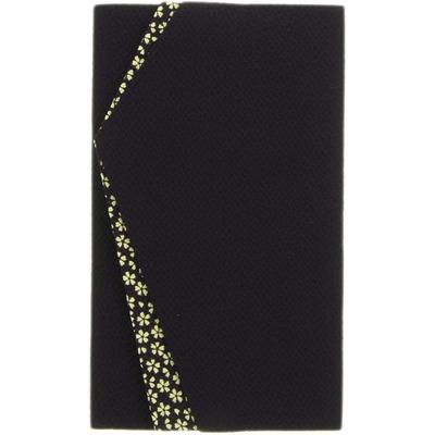 Daiko Sangyo Made In Japan Ester Small Floral Chirimen Fukusa (Fukusa) with Gold Envelope, Purple, 681-1