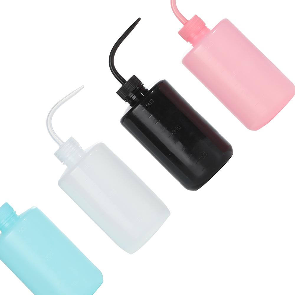 

250ML & 500ML Curved Tip Wash Bottles for Cleaning and Tattoo Tools