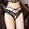 Paar Crotchless Dessous Herren Blumenspitze Durchsichtiger Slip Femboy Sissy Höschen Niedrige Taille Ausgeschnitten Crossdresser Unterwäsche