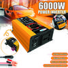 Modified Sine Wave Inverter High Frequency 6000W Power Watt Power Inverter DC 12V to AC 220V Converter Car Power