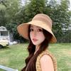 Fashionable Versatile Bow Fisherman Hat For Women, Summer Outdoor Casual Sunshade Hat, Face-Enhancing Little Sun Hat