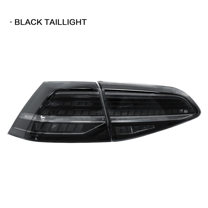 Para tylnych świateł samochodowych do Volkswagena VW Golfa 7 mk7 Golfa 7.5 mk7.5 2013 2014 - 2020 LED Hamulec Płynąca Woda Migotanie