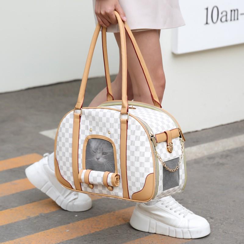 Portable Pet Carrier Space Capsule Breathable Shoulder Handbag Cats Dogs