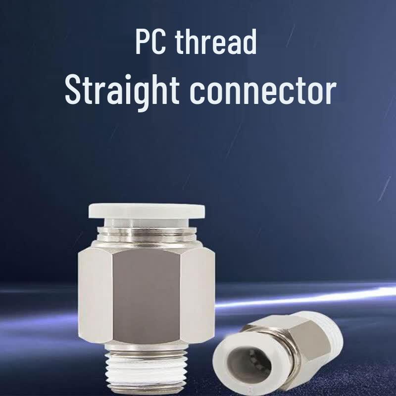 Pneumatic Straight Quick Connect Air Pipe Fitting