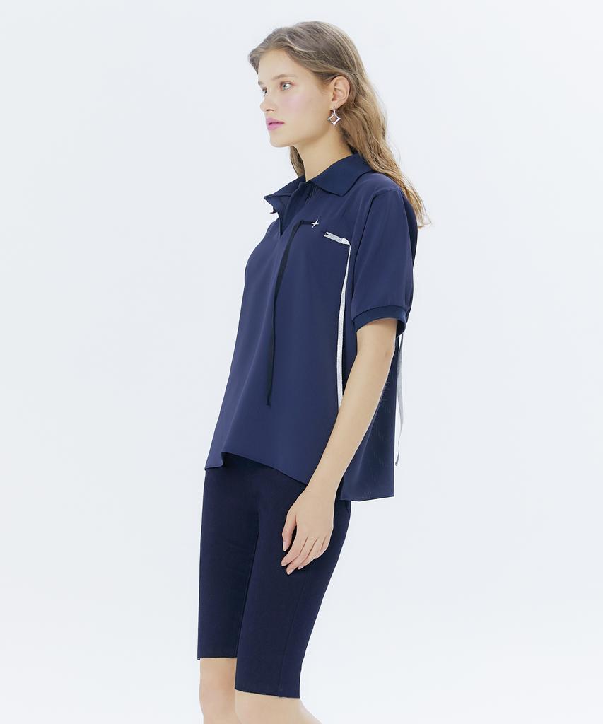THE STUDIO K Comet Top_Navy