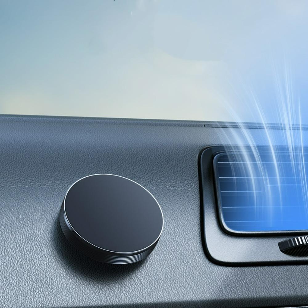Magnetic Car Phone Holder Steering Wheel Rotating Navigation Bracket Phone Holder In Car Dashboard Multipurpose Magnet Sticker