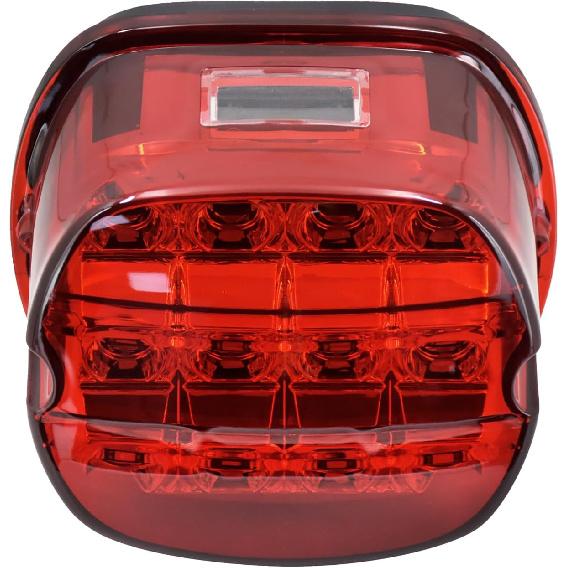 Motorcycle Rear Led Tail Light Brake Taillight Running Light Fit for Harley Sportster XL Touring Street Gilde Road King Electra Glide Softail Dyna красный