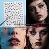 Self-Adhesive Facial Ornaments: No-Punch Free Eyebrow, Nose, Lip, and Earring Stud Stickers