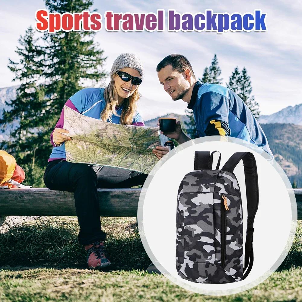 Outdoor Sports Lightweight Camouflage Backpack Travel Mountaineering Bag Zipper Adjustable Belt Camping Mountaineering Men Ladie Quality