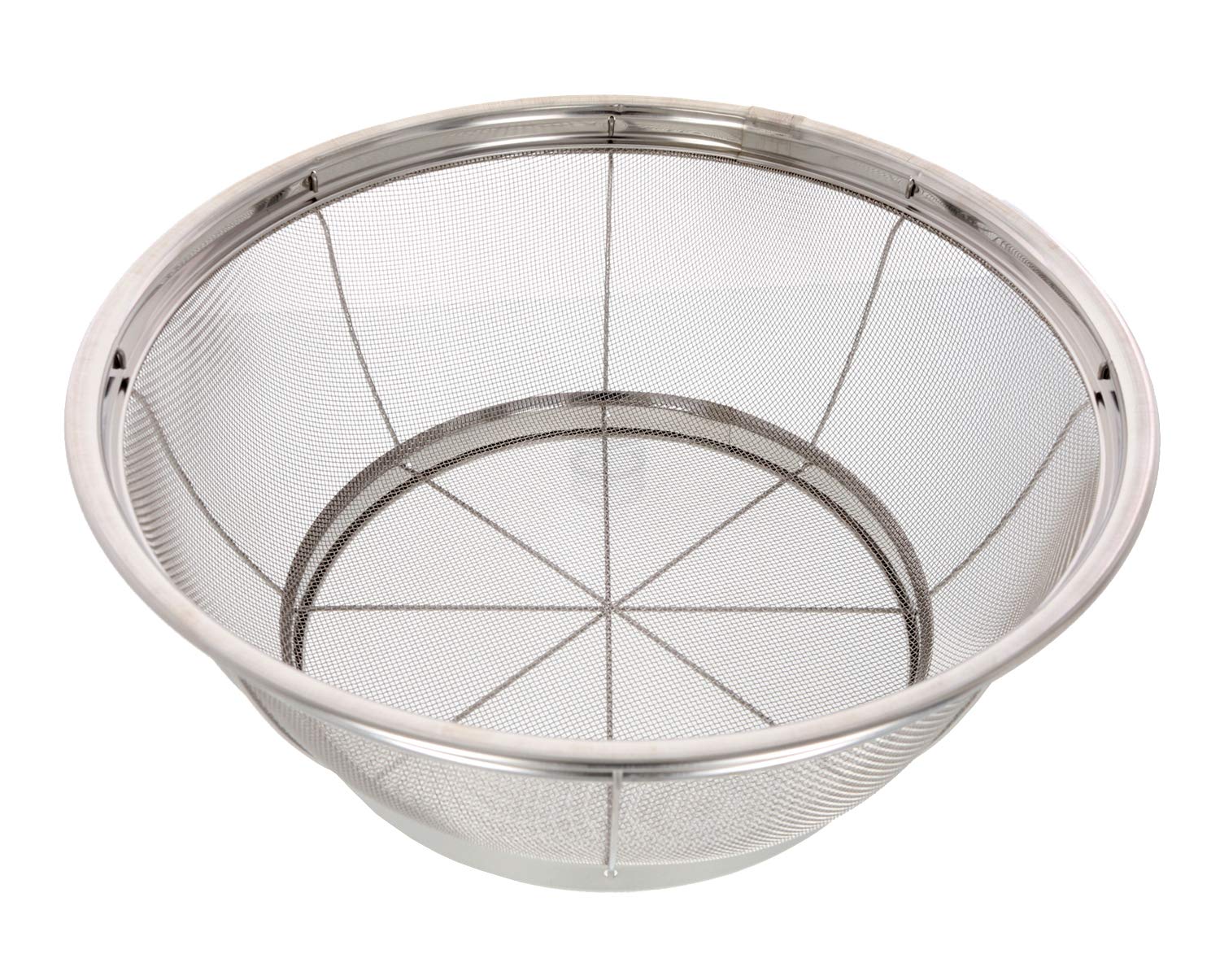 

Takagi TAKAGI Deep Drains Kitchen Made in Japan Colander, 40cm, Silver, Food, Rust-Resistant, Durable, Utensil,