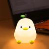 Cute Silicone Night Light Touch Sensor Pat Lamp Kid Safe Child Colors Dimmable Bedside Light Type C Rechargeable Nursery Gift