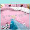 Frozen 3d Digital Print Comforter Set For Kids Bedroom Decor