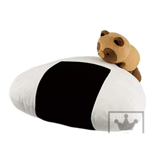 

Raccoon and Fox Super Munching Plush Toy Raccoon Rice Balls are Delicious Plush Toy