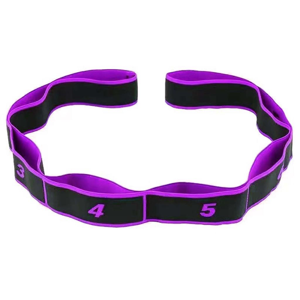 Yoga Stretching With Digital Segmented Dance, Shaping Body, Elastic Rope, Position Training, Auxiliary Resistance Stretching