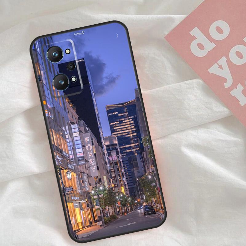 Manga Anime Street Case For Realme C75 C63 C61 C65 C67 C55 C51 C53 C35 C71 15 11 12 13 14 Pro Plus GT6 GT7 Pro