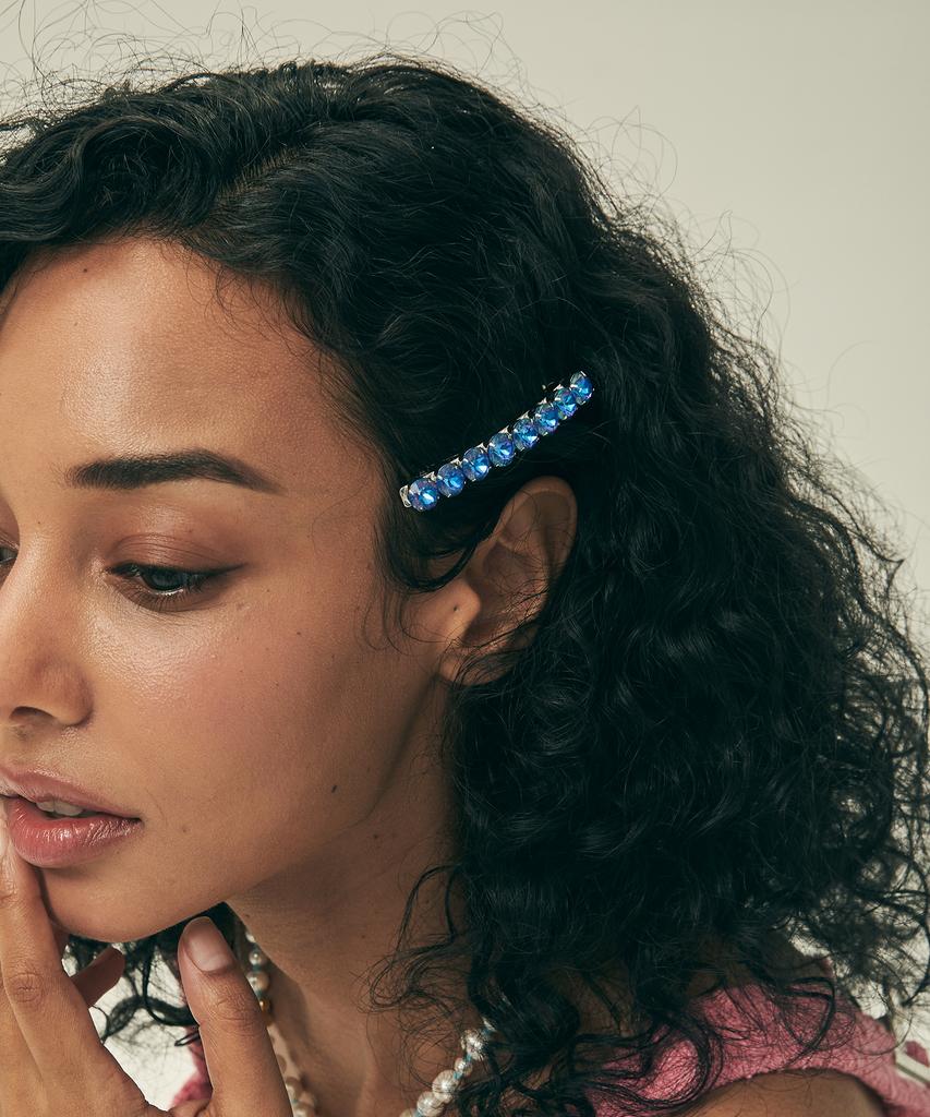 Sundaydiscoclub Molly Hairpin Blue