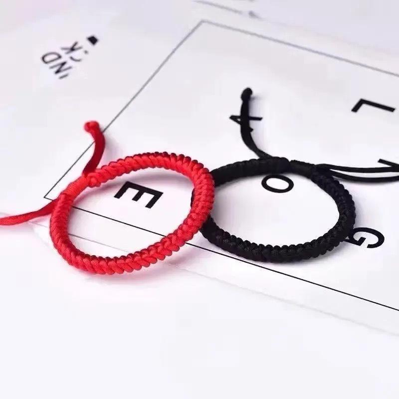 

Handmade Red Vajra Knot Bracelet for Besties, Couples, and All Ages
