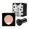 Milk BB Cream Mushroom Air Cushion Cream Concealer Foundation Moisturizing Brighten Primer CC Cream Full Coverage Even Skin Tone Natural Nude Makeup