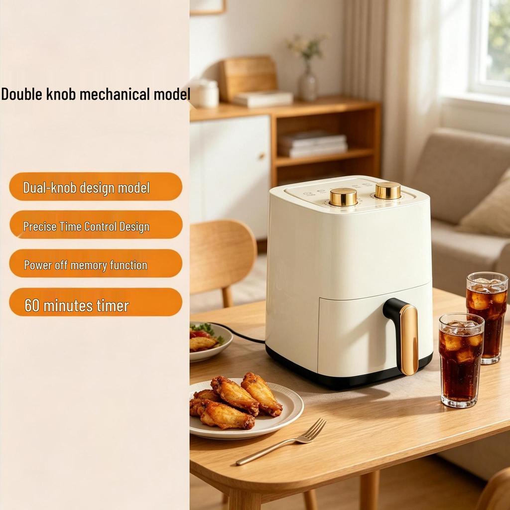 Multifunctional Touchscreen Air Fryer with Large Capacity