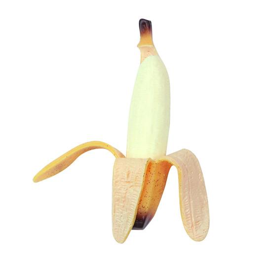 Peeled Banana Squeeze Toy Soft Stretchy Banana Shape Fidget Toy Portable Simulated