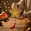 Handheld Bamboo Woven Lantern Chinese Style Glowing Rabbit Lantern  Mid-Autumn Festival
