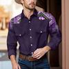 Men'S Fashionable Lapel And Shoulder Length Long Sleeved Casual Top