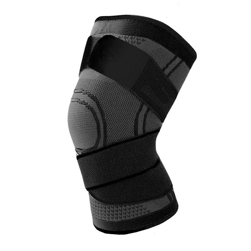 

3 кольори протиковзкі спортивні наколінники Компресійні наколінники Опори для колін для бігу, баскетболу, фітнесу M