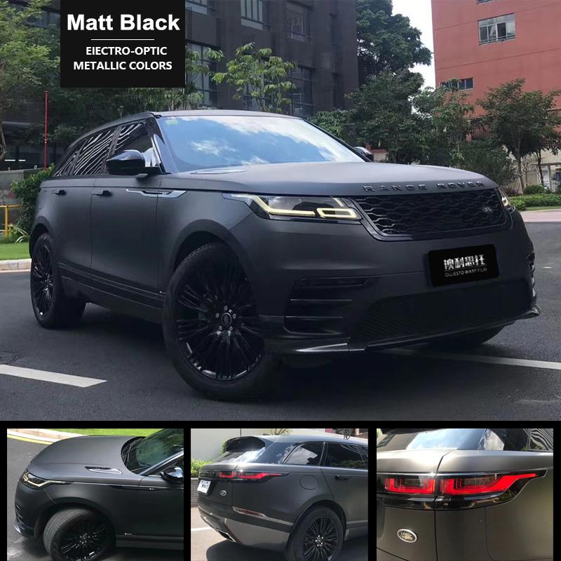 Matt Vinyl Film Wrap Stickers Foil Car Wrapping Motorcycle Automobiles DIY Car Accessories Stickers and Decals Bubble Air Free