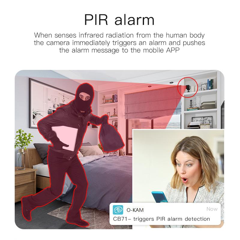 Vstarcam Mini Camera Security Camera Wireless Indoor 1080P HD WiFi Cameras Home Video Security Motion Detection Audio Monitor