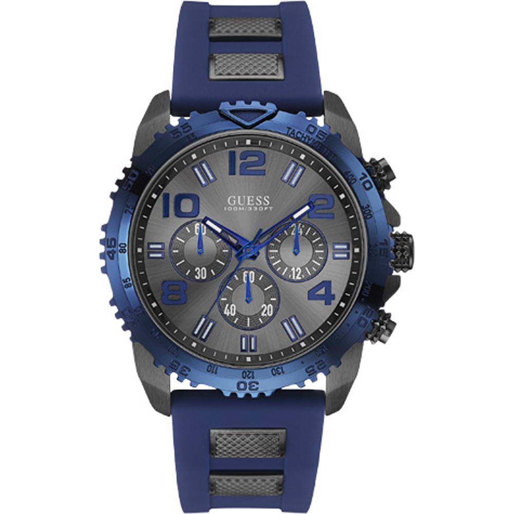GUESS Velocity Grey Stainless Steel Men s Quartz W0599G2 серый