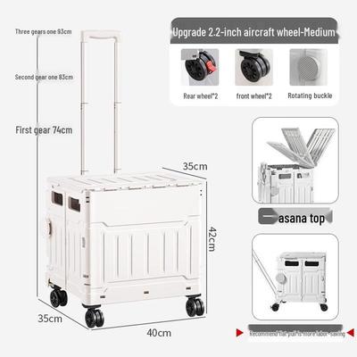 Ice Happy Folding Shopping Cart