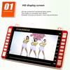 Multifunctional Portable Tempered Screen 13-inch Video Player HD Player MP3/4 Speaker FM Radio E-book Amplifier Audio