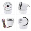 52mm Waterproof Car Boat Water Level Gauge 7 Color Backlight 0~190ohm Water Tank Gauge Water Level Meter For Liquid Level Sensor
