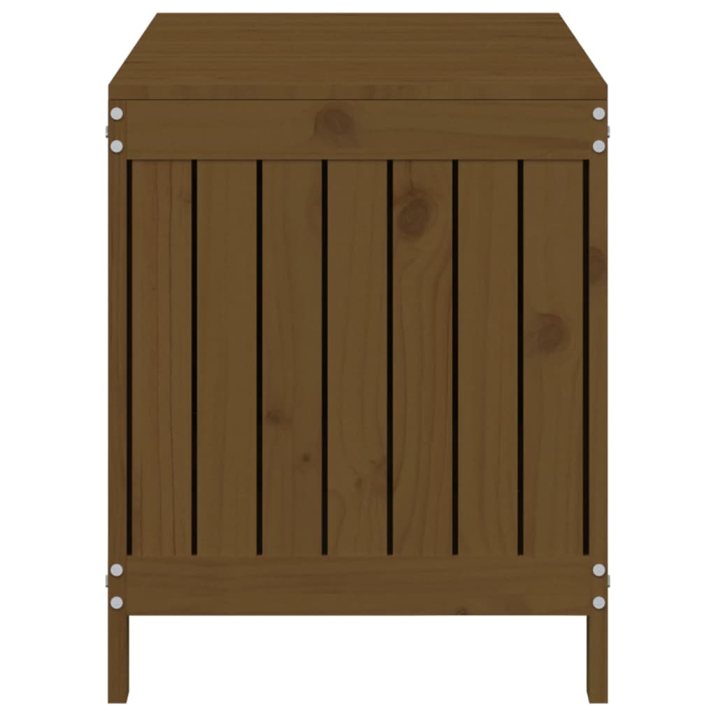 Vidaxl Garden Chest, Honey Brown, 115X49X60 Cm, Pine Wood