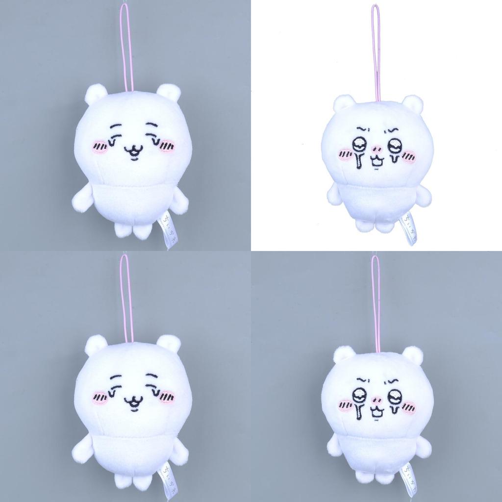 Cute Bear Plush Keychain With Soft Short Pile For Kids And Collectors