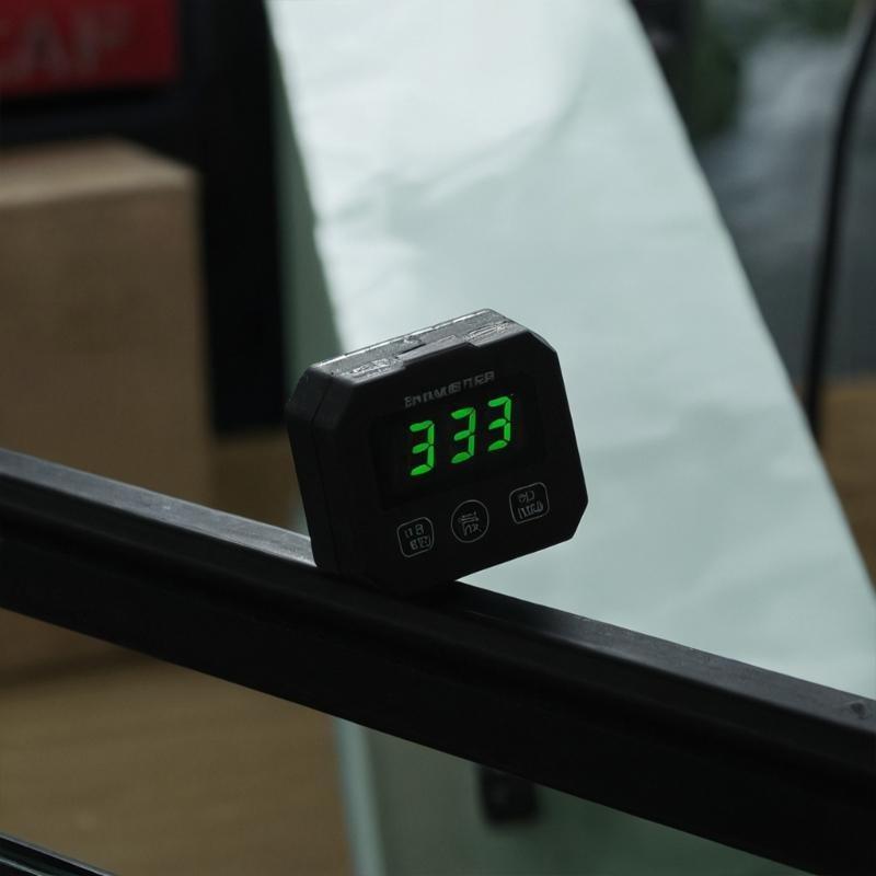 Digital Angled Gauges Magnetic Protractors with High Precisions and LCD Display for DIY Enthusiasts and Professional